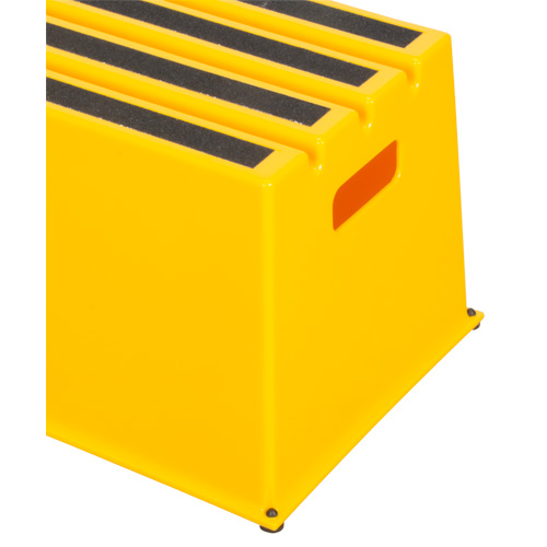 Industrial Step Stool, 20-7/8" x 12-3/16" x 12" High M & M Nord Ouest Inc