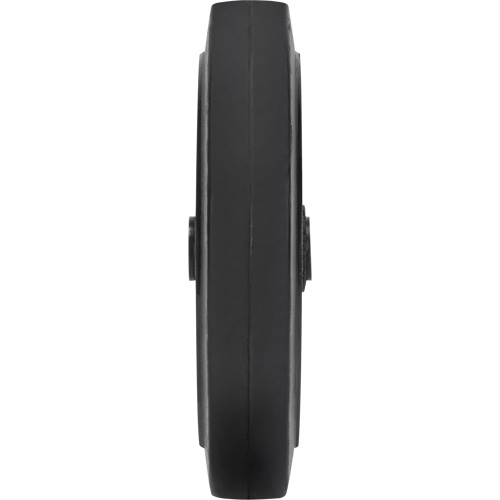 Mold-On Rubber Wheel, 10" (254 mm) Dia. x 2" (50.8 mm) W, 948 lbs. (430 kg) Capacity M & M Nord Ouest Inc
