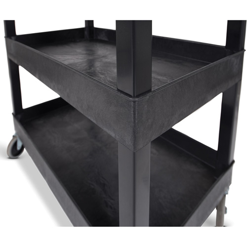 Tub Cart, 3 Tiers, 35-1/4" x 36-1/4" x 18", 300 lbs. Capacity M & M Nord Ouest Inc