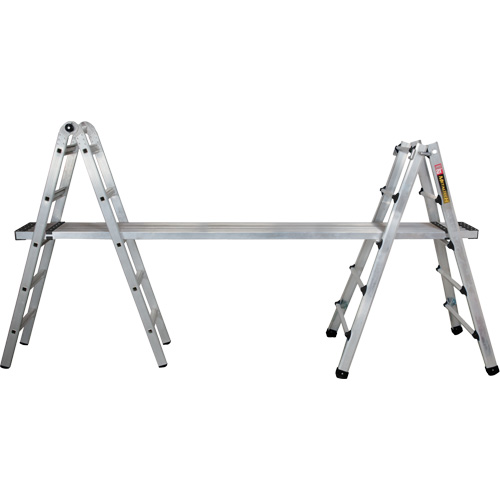 &eacute;chelle t&eacute;lescopique multifonction, Aluminium, 300 lb, CSA calibre 1A M & M Nord Ouest Inc