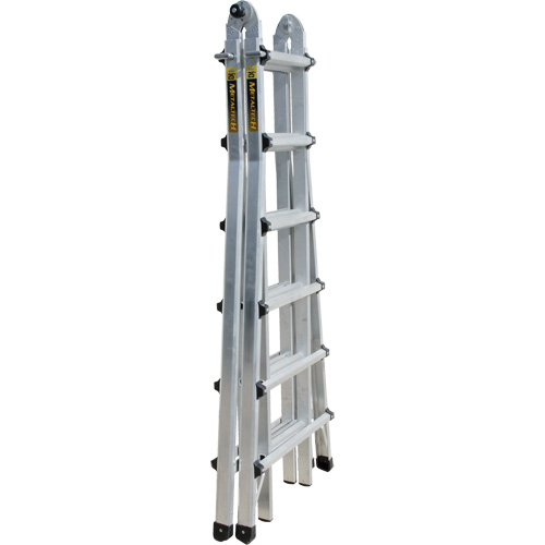 &eacute;chelle t&eacute;lescopique multifonction, Aluminium, 300 lb M & M Nord Ouest Inc