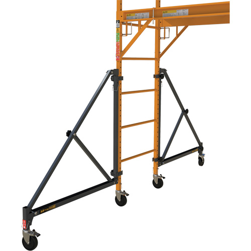 Ensemble de stabilisateurs universels avec roues M & M Nord Ouest Inc