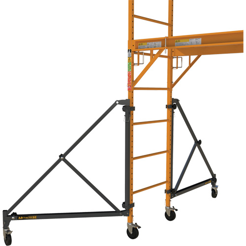 Ensemble de stabilisateurs universels avec roues M & M Nord Ouest Inc