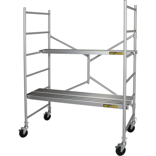 &eacute;chafaud portable Alu Series, Cadre Aluminium, 29" p x 72" h M & M Nord Ouest Inc
