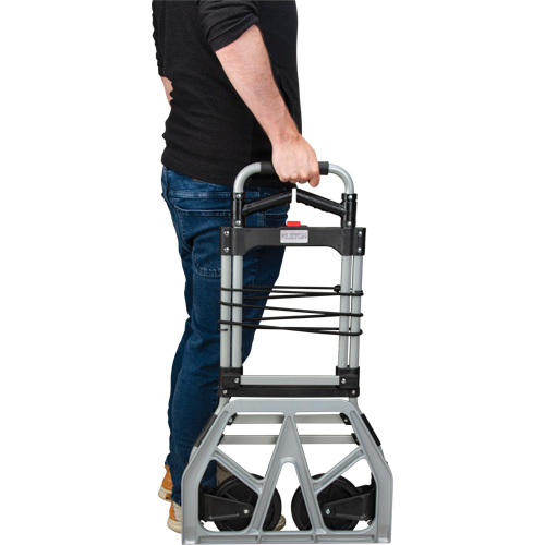 Folding Hand Truck, Aluminum, 275 lbs. Capacity M & M Nord Ouest Inc
