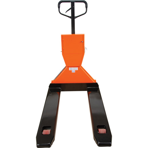 Digital Scale Pallet Truck, 44.5" L x 27.75" W, 4400 lbs. Cap. M & M Nord Ouest Inc