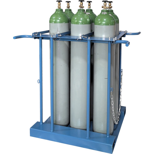 6-Cylinder Forklift Cylinder Storage Caddy M & M Nord Ouest Inc