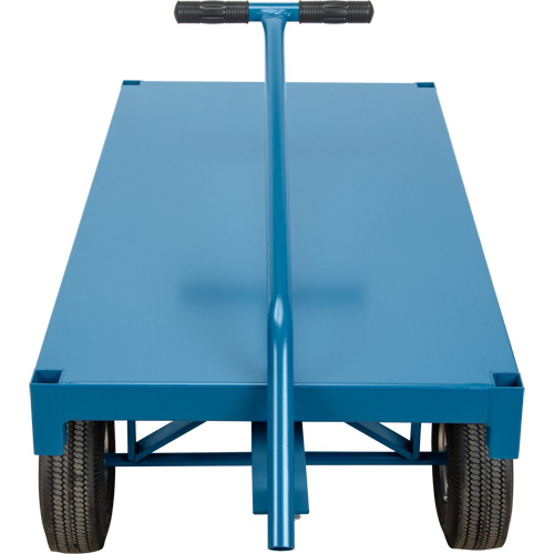 Chariot de ramassage &agrave; plateforme pour l'ext&eacute;rieur, 24" la x 48" la x Capacit&eacute; 1000 lb M & M Nord Ouest Inc