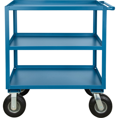 Outdoor Shelf Cart, 3 Tiers, 24" W x 39" H x 39" D, 1200 lbs. Capacity M & M Nord Ouest Inc