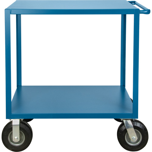 Outdoor Shelf Cart, 2 Tiers, 24" W x 39" H x 51" D, 1200 lbs. Capacity M & M Nord Ouest Inc