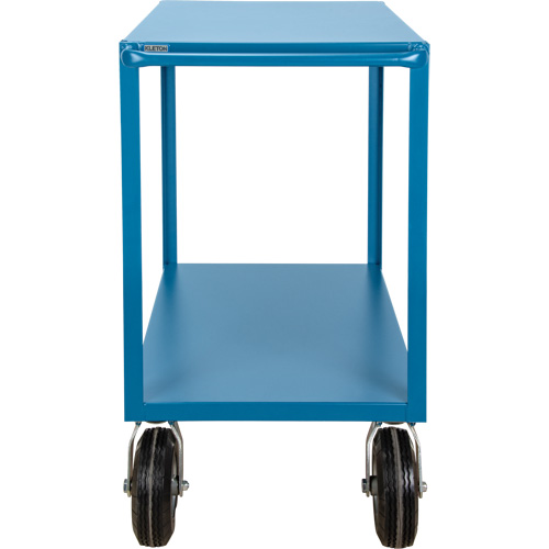 Outdoor Shelf Cart, 2 Tiers, 24" W x 39" H x 51" D, 1200 lbs. Capacity M & M Nord Ouest Inc