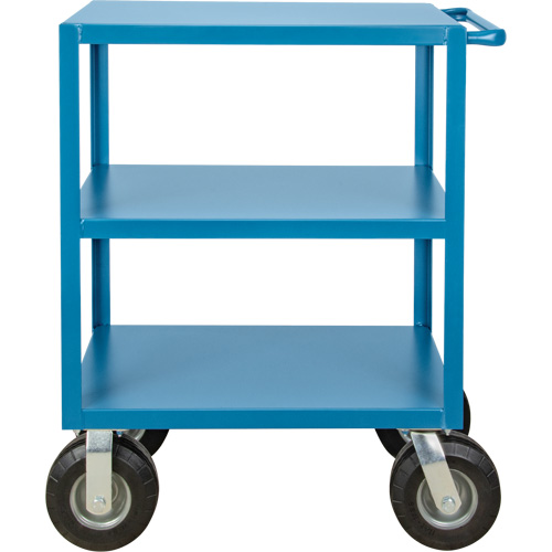 Outdoor Shelf Cart, 3 Tiers, 24" W x 39" H x 39" D, 1200 lbs. Capacity M & M Nord Ouest Inc
