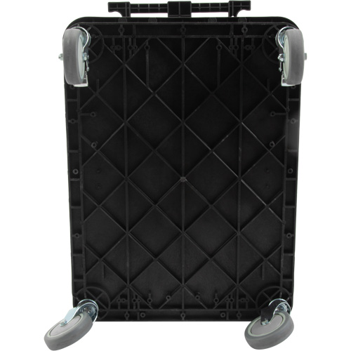Chariot utilitaire avec tablette &agrave; bordure profonde, 3 tiers, 19" x 39-1/2" x 28-1/4", Capacit&eacute; 330 lb M & M Nord Ouest Inc