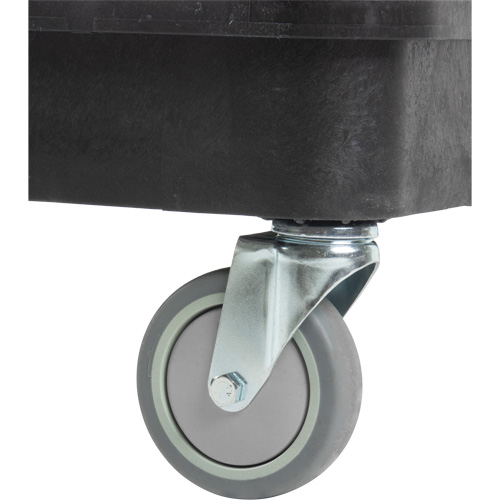 Chariot utilitaire avec tablette &agrave; bordure profonde, 3 tiers, 19" x 39-1/2" x 28-1/4", Capacit&eacute; 330 lb M & M Nord Ouest Inc