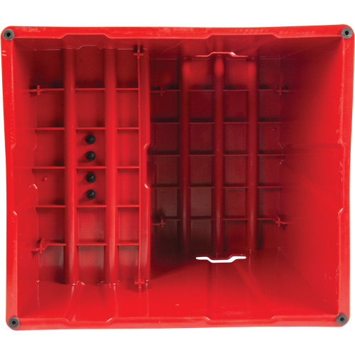 Escabeau industriel, 2 marches, 26" x 22-7/16" x Hauteur 19-11/16" M & M Nord Ouest Inc