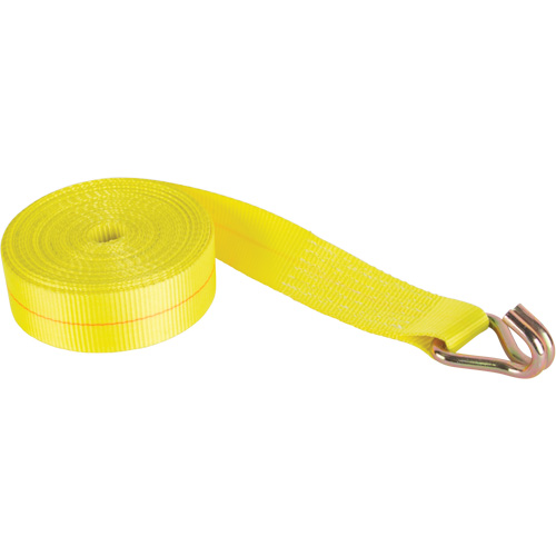 Tendeur d'arrimage logistique, Crochet en J, 30' , 2" , Charge d'utilisation max. 1670 lb (757 kg) M & M Nord Ouest Inc