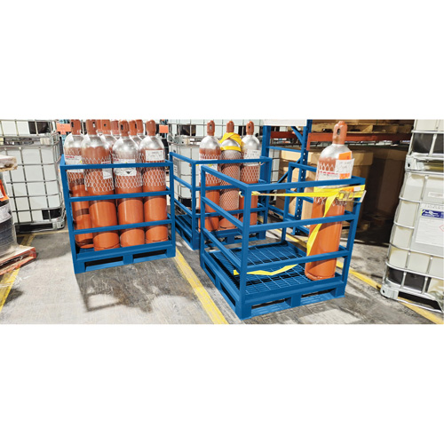 Palette pour bouteilles de gaz M & M Nord Ouest Inc