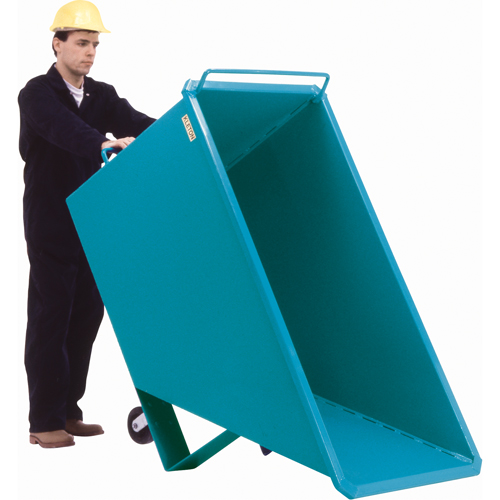 Chariot basculeur en acier, Acier, 1 vg³, Capacit&eacute; de charge de 2000 lb M & M Nord Ouest Inc