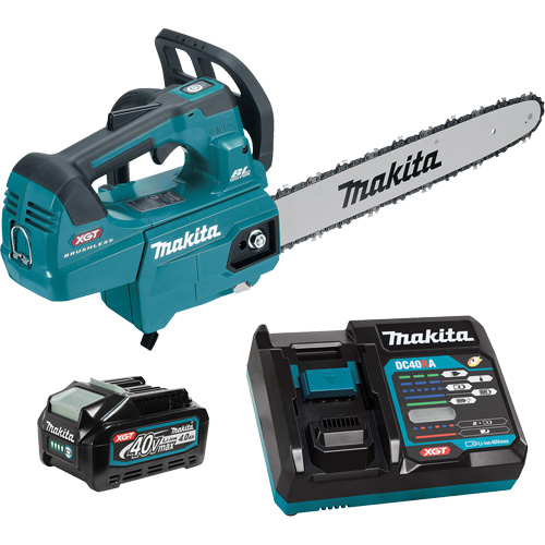 XGT Cordless Brushless Top Handle Chainsaw, 16", Battery Powered, 40 V M & M Nord Ouest Inc
