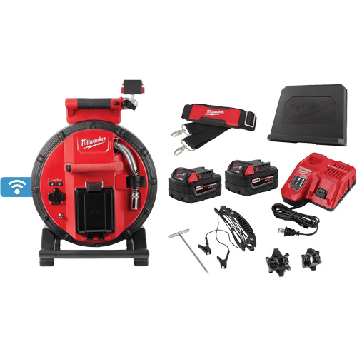 M18 100 Flexible Modular Pipeline Inspection System, 25 mm (1") Camera Head M & M Nord Ouest Inc