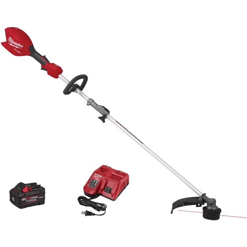 Ensemble de taille-bordure Fuel avec Quik-Lok, 16", &agrave; pile M & M Nord Ouest Inc