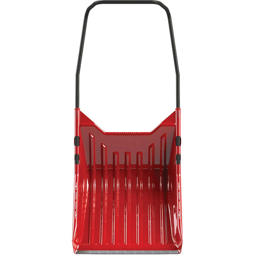 60L Sleigh Snow Shovel, Polypropylene Blade, Wearstrip Included M & M Nord Ouest Inc