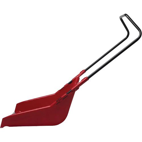 60L Sleigh Snow Shovel, Polypropylene Blade, Wearstrip Included M & M Nord Ouest Inc