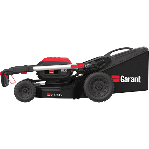 Ensemble tondeuse &agrave; gazon &eacute;lectrique de premi&egrave;re qualit&eacute; de 21", Pouss&eacute;e, &agrave; pile, Largeur de coupe 20" M & M Nord Ouest Inc