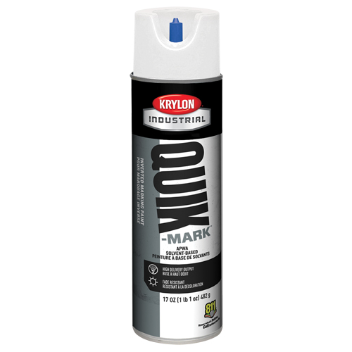 Peinture de marquage industrielle invers&eacute;e &agrave; base de solvant Quik-Mark, 17 oz, Canette a&eacute;rosol M & M Nord Ouest Inc