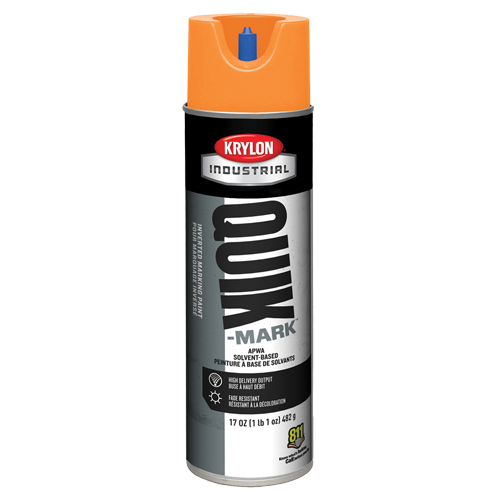 Peinture de marquage industrielle invers&eacute;e &agrave; base de solvant Quik-Mark, 17 oz, Canette a&eacute;rosol M & M Nord Ouest Inc