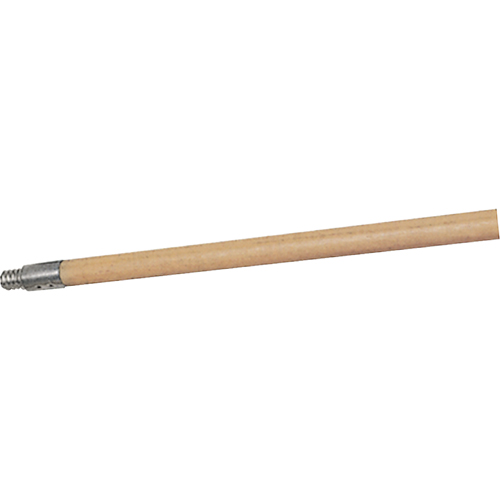Structural Foam Push Broom Handle, Wood, ACME Threaded Tip, 15/16" Diameter, 60" Length M & M Nord Ouest Inc