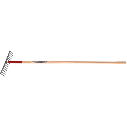 R&acirc;teau &agrave; niveler, Manche Bois, 14-3/4" la, Lame Acier durci, 16 dents M & M Nord Ouest Inc