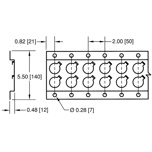 Logistic Tracks - Series E Track Horizontal M & M Nord Ouest Inc