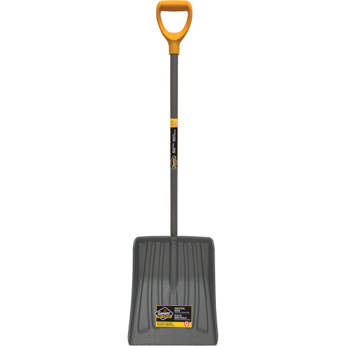 Pro Snow Shovel, Polypropylene Blade, 13-7/8" Wide, D-Grip Handle M & M Nord Ouest Inc
