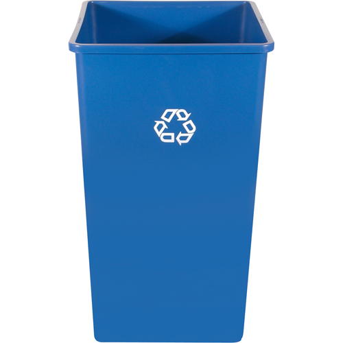 Contenant pour poste de recyclage, Vrac, Plastique, 35 gal. US M & M Nord Ouest Inc