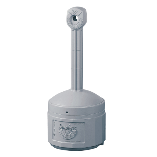 Cendriers Smoker's Cease-Fire, Sur pied, Plastique, Capacit&eacute; 4 gal. US, Hauteur 38-1/2" M & M Nord Ouest Inc