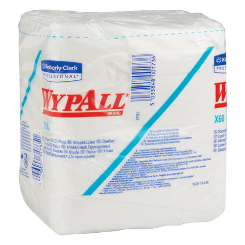 Serviette &agrave; mains X60, Tout usage, 12-1/2" lo x 12" la M & M Nord Ouest Inc