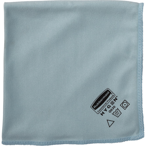 Chiffons en microfibre Hygen s&eacute;rie ex&eacute;cutif, Microfibre, Bleu M & M Nord Ouest Inc