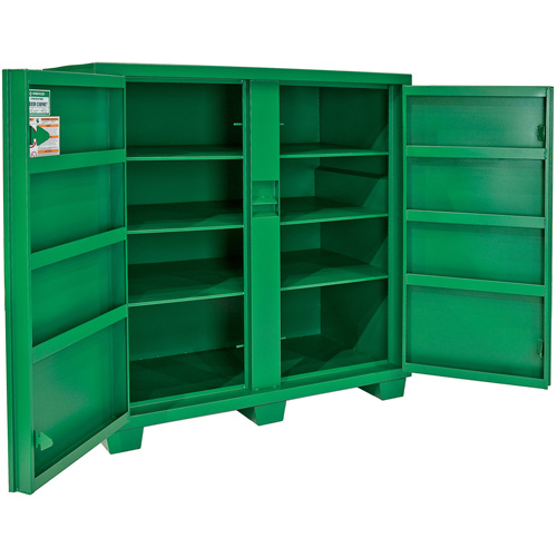 Coffret d'armoire, Acier, Vert M & M Nord Ouest Inc