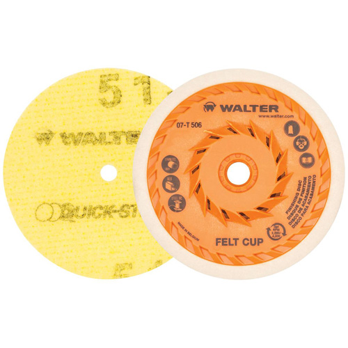 Quick-Step Instant Polish Discs, 5" Dia. M & M Nord Ouest Inc