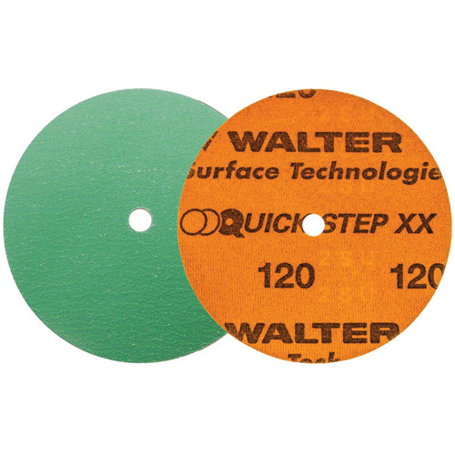 Disque de ponçage QUICK-STEP XX, dia 5", Grain 120, C&eacute;ramique M & M Nord Ouest Inc