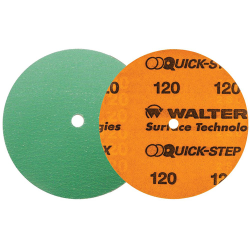 Quick-Step XX Sanding Disc, 6" Dia., 120 Grit, Ceramic M & M Nord Ouest Inc