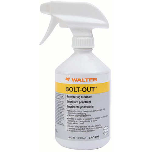 Pulv&eacute;risateur &agrave; main reremplissable vide pour BOLT-OUT, Ronde, 500 ml, Plastique M & M Nord Ouest Inc