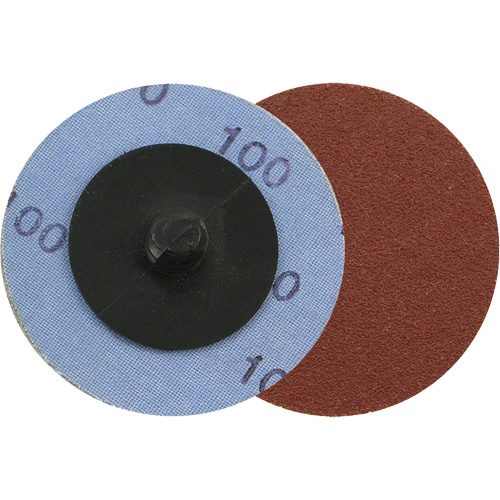Cloth Back Sanding Disc, 2" Dia., A120 Grit, Aluminum Oxide M & M Nord Ouest Inc