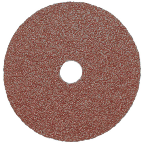 Resin Fibre Sanding Disc, Aluminum Oxide, A50, 4-1/2" Dia x 7/8" Arbor M & M Nord Ouest Inc