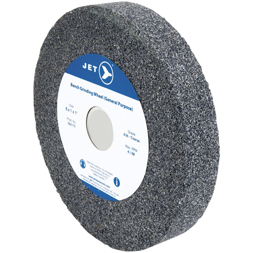 A610C Bench Grinding Wheel, 6" x 1", 1" Arbor M & M Nord Ouest Inc