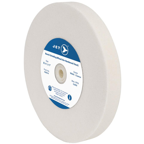 Bench Grinding Wheel, 6" x 1", 1" Arbor, Aluminum Oxide M & M Nord Ouest Inc
