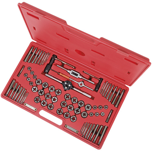 Premium SAE/Metric Alloy Tap & Die Set, 76 Pieces M & M Nord Ouest Inc