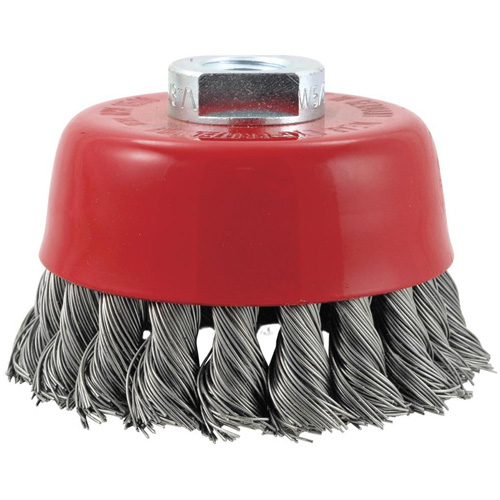CK3201M14 High Performance Knot Twisted Cup Brush, 3" Dia. M & M Nord Ouest Inc