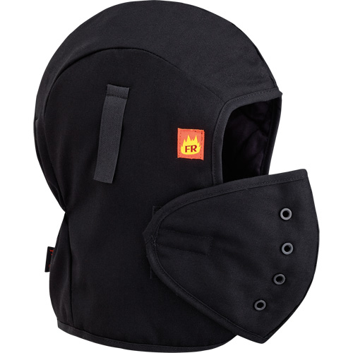 566A Doublure matelass&eacute;e FR pour casque, Noir, Coton M & M Nord Ouest Inc